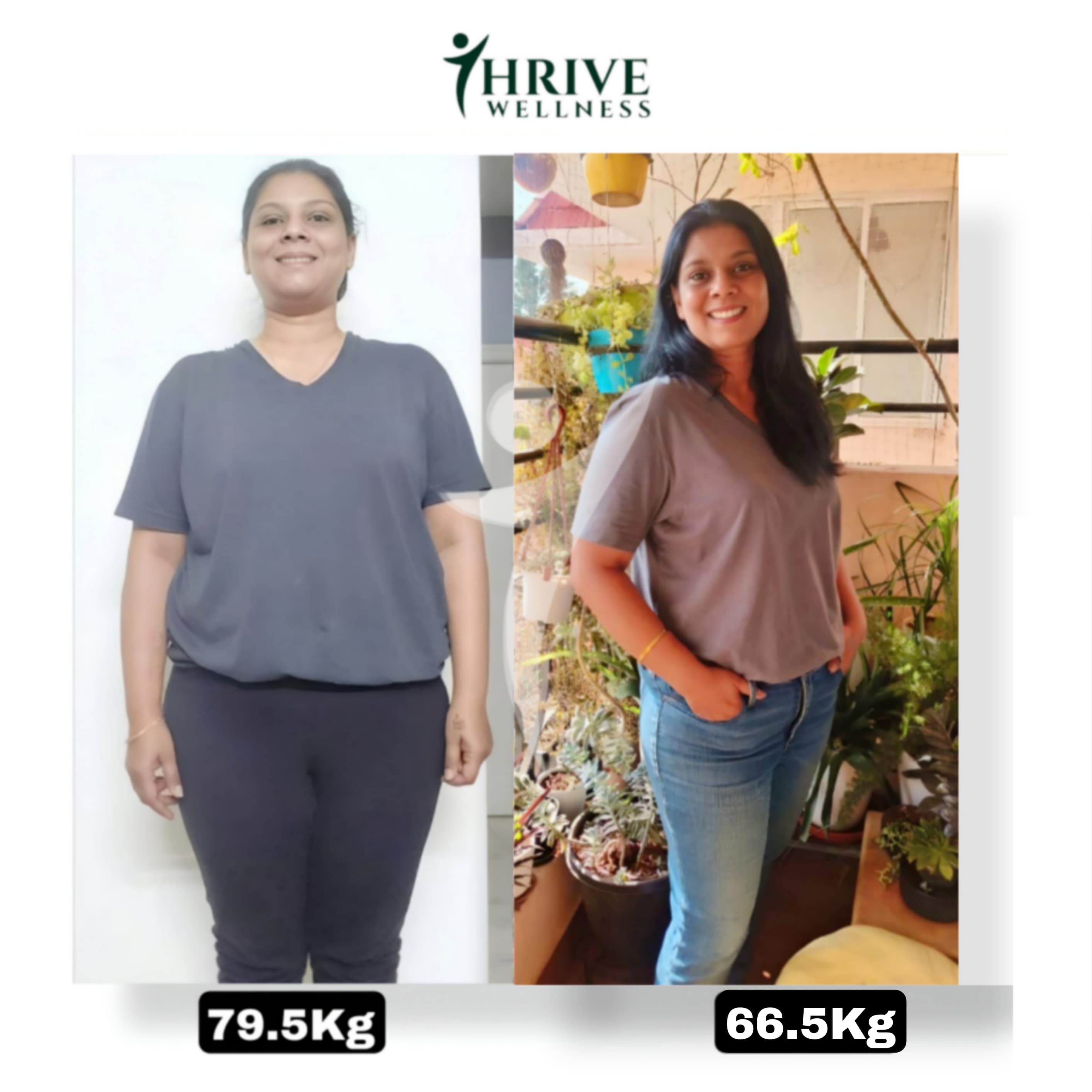 Archana lost 13 kgs