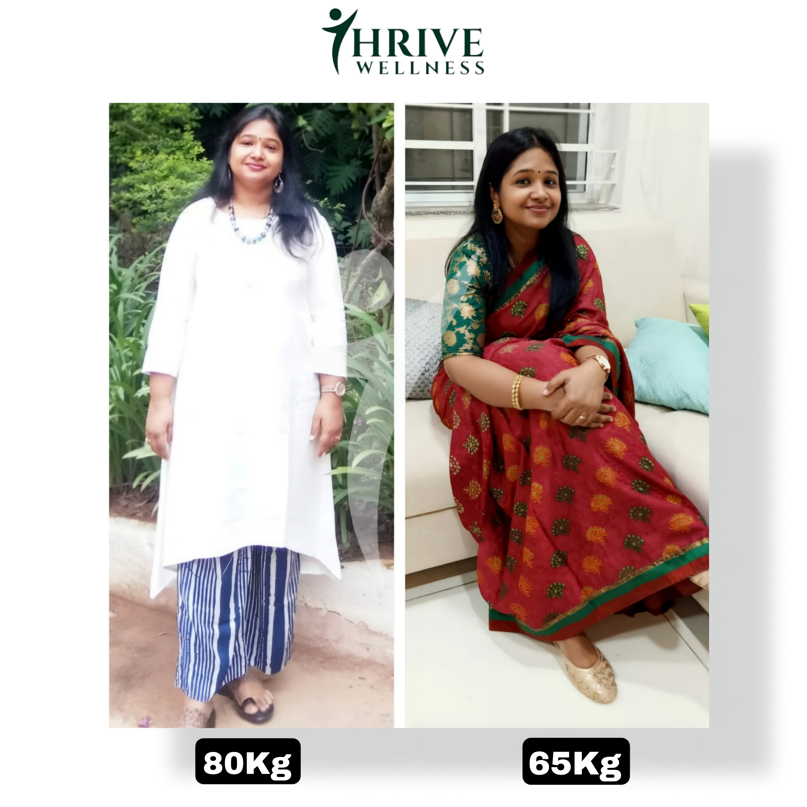 Chanchal lost 15 kgs