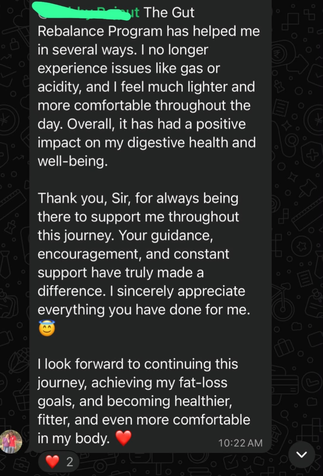 WhatsApp Feedback 4